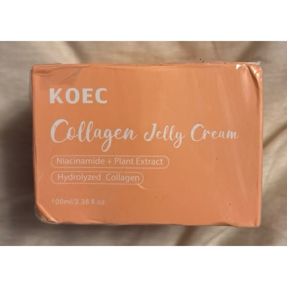 NEW Koec Collagen Jelly Cream - Niacinamide & Hydrolyzed Collagen Face Cream